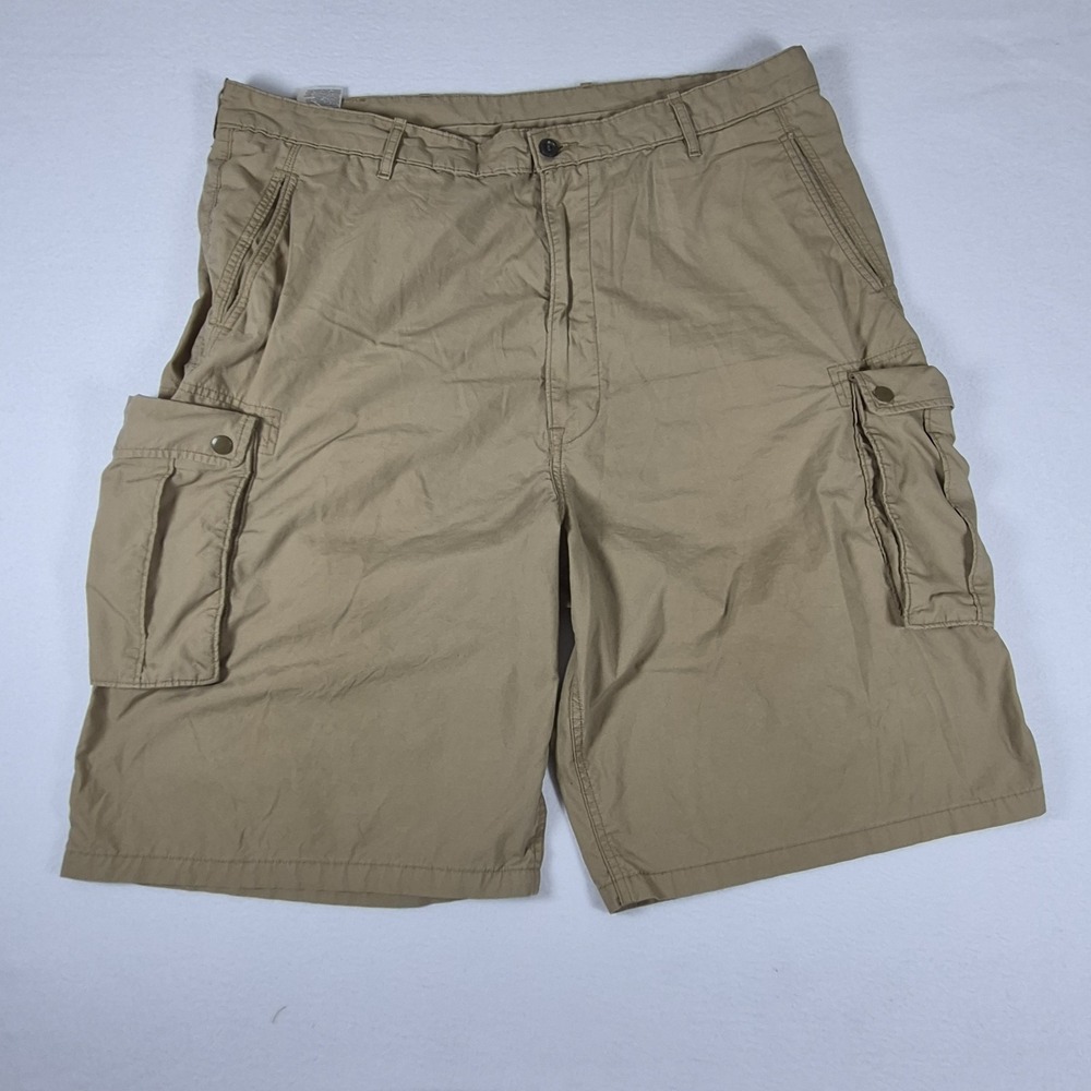 Levi Straus Cargo Shorts Men's 42‎ Beige Khaki Baggy Skater Long Streetwear